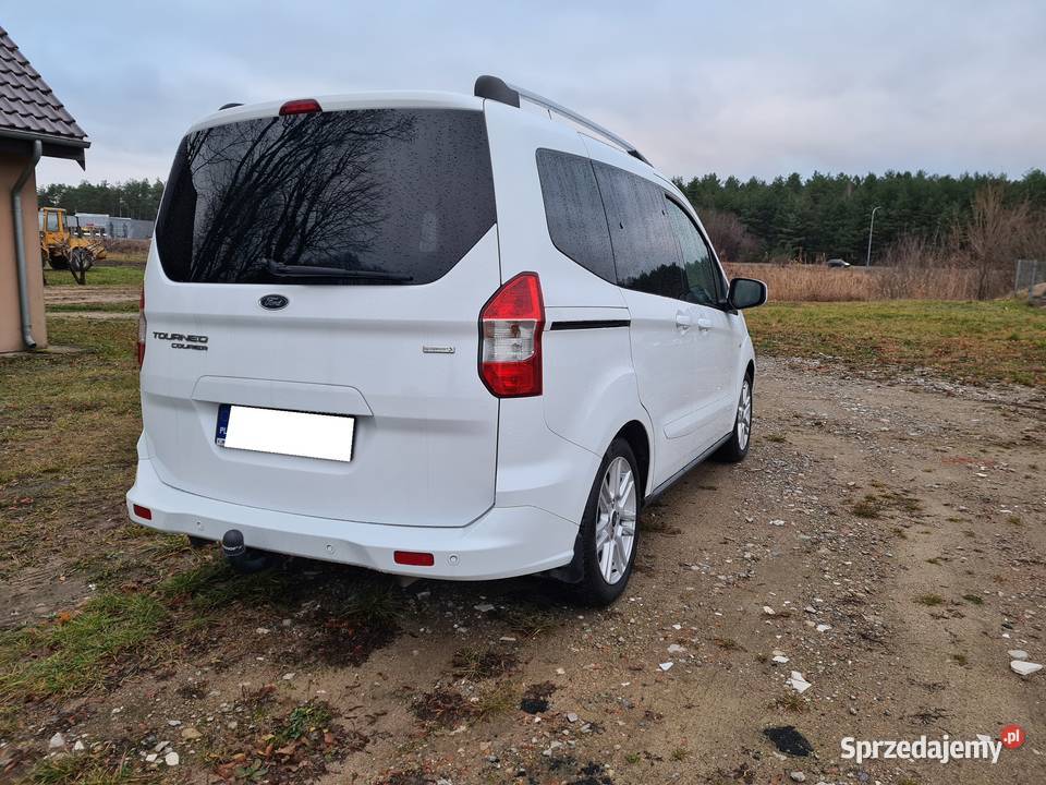 Ford Tourneo Courier benzyna EURO 6 1 właściciel Olsztyn sprzedam