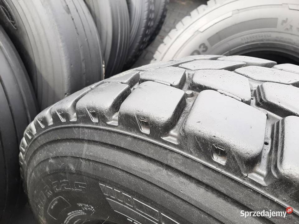 Opona używana ciężarowa 31580R225 PIRELLI TG 01 Opony i felgi podlaskie Zaścianki sprzedam