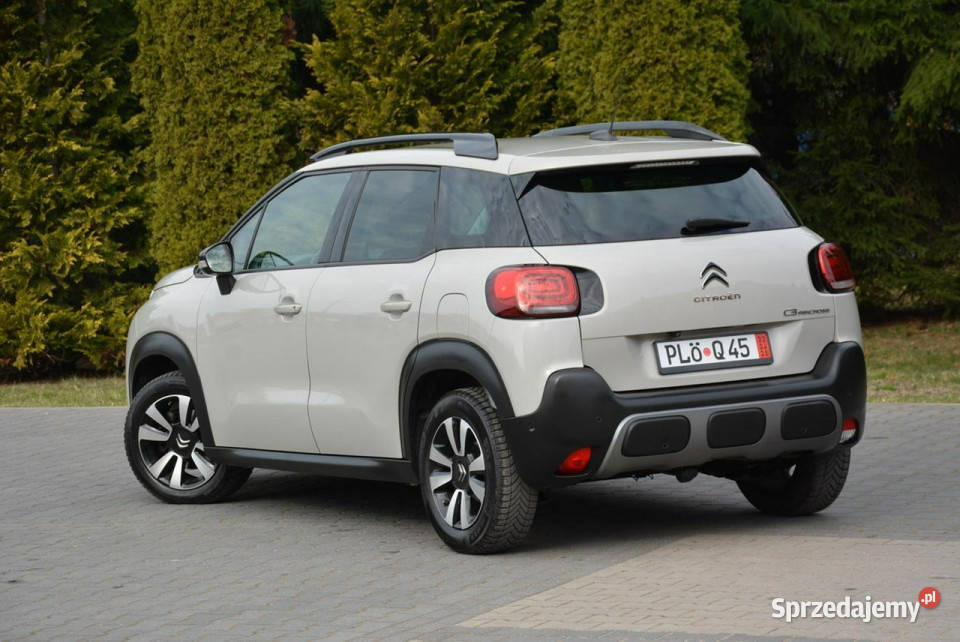 Citroen C3 Aircross Shine Black Pack Navi elektrochrom. lusterko wst. mazowieckie Ostrów Mazowiecka sprzedam