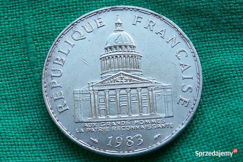 Francja 100 franków 1983 Ag Elbląg