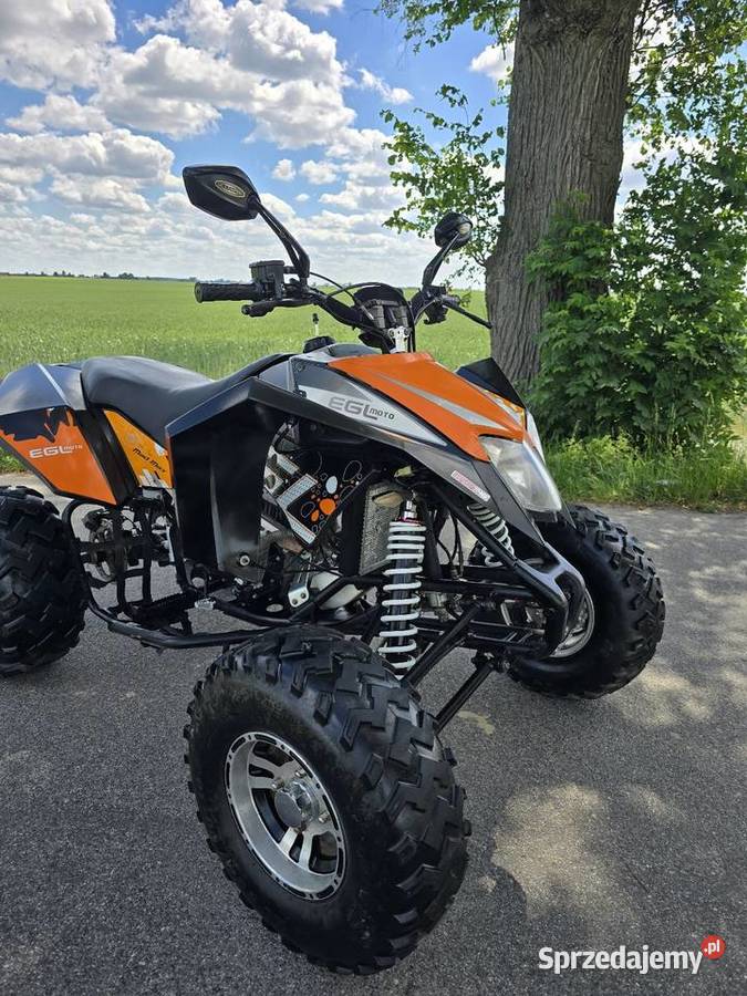 Quad Mad 250cc Ciecz Duża Rama Alufelgi Kruszwica
