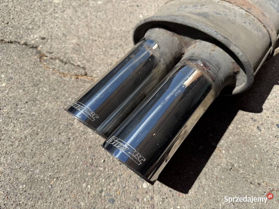Tłumik końcowy przelotowy BMW E46 Buzzer wielkopolskie Środa Wielkopolska