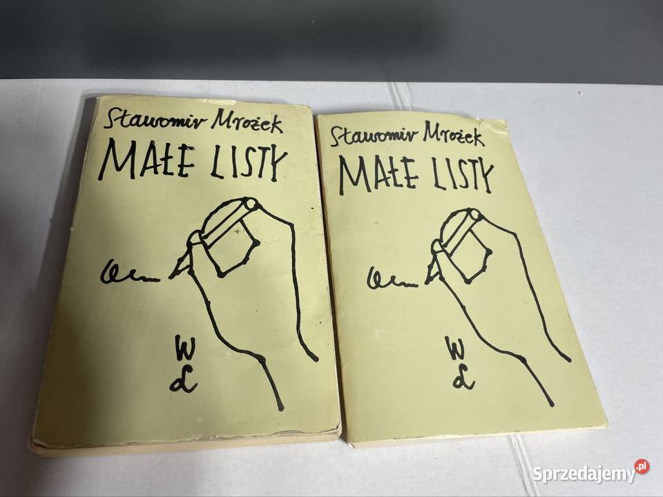 Zestaw książek Sławomir Mrożek Miłosz Rok wydania 1988 mazowieckie