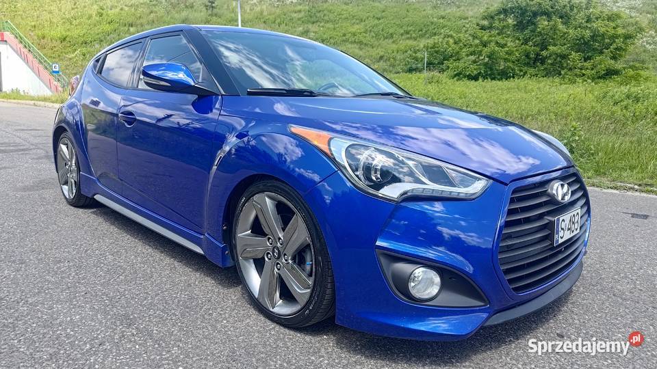 Hyundai Veloster 16 Turbo 204 Automat LED Skóra komputer pokładowy Bytom