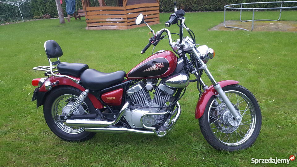 Yamaha Virago 125 kat B zarejestrowana nieuszkodzony wielkopolskie Turek