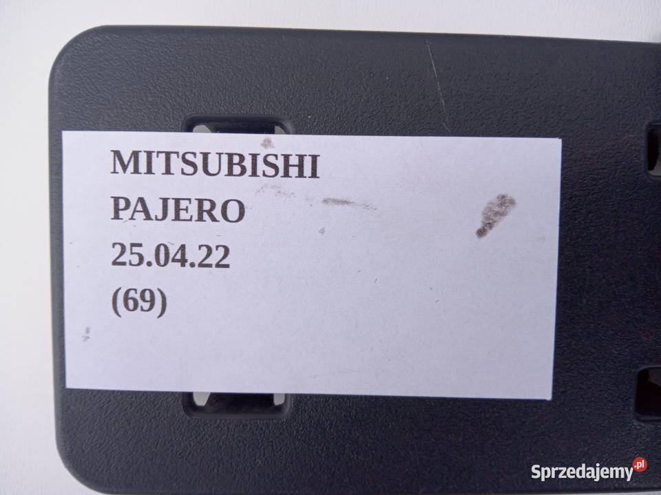 OSŁONA SIEDZISKA FOTELA MITSUBISHI PAJERO SPORT Nowy Tomyśl