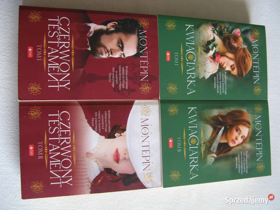 Kwiaciarka Czerwony testament Xavier de Montepin wielkopolskie Poznań