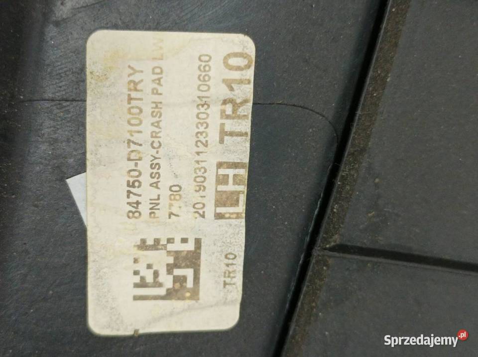 OBUDOWA KIEROWNICY LICZNIKA DESKI KPL Hyundai osobowe