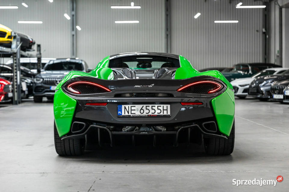 McLaren 570S Coupe Gwarancja 052027 Salon Polska kurtyny powietrzne małopolskie Węgrzce