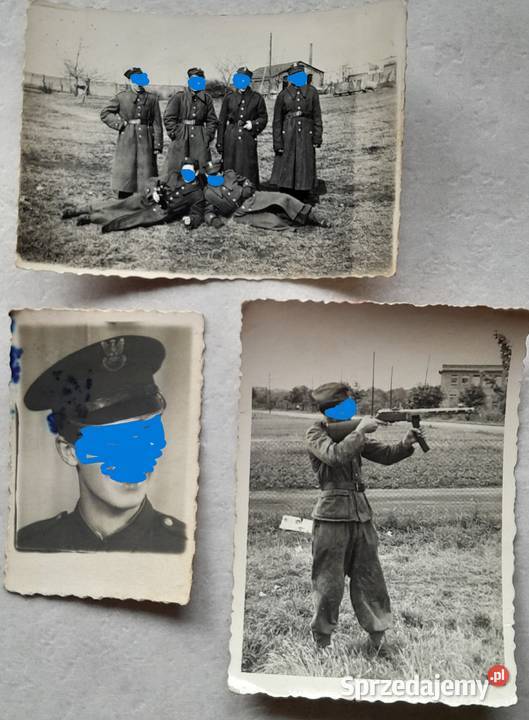 Stare zdjęcia PRL lata 50te wojskowe i nie Dąbrowa Górnicza