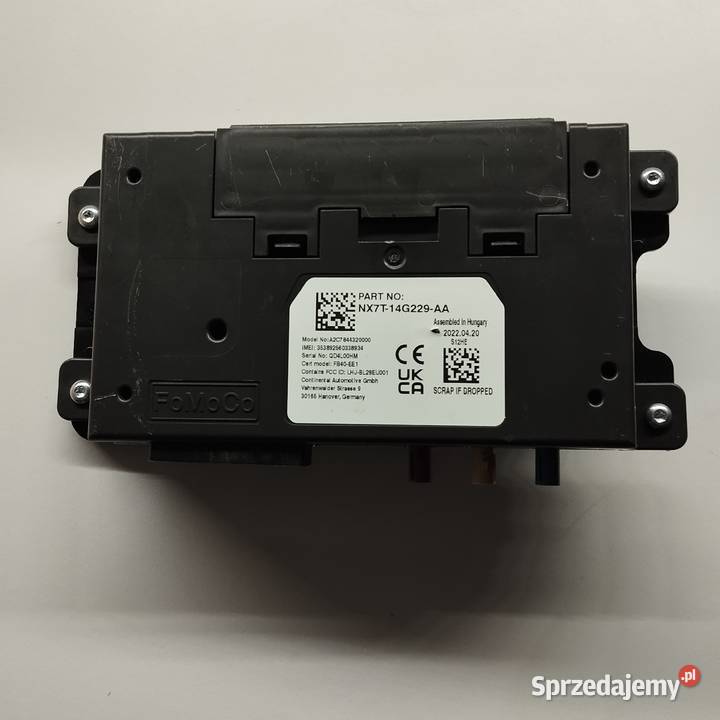 FORD FOCUS MK4 MODUŁ BLUETOOTH LX7T14G229AA Rok produkcji 2022