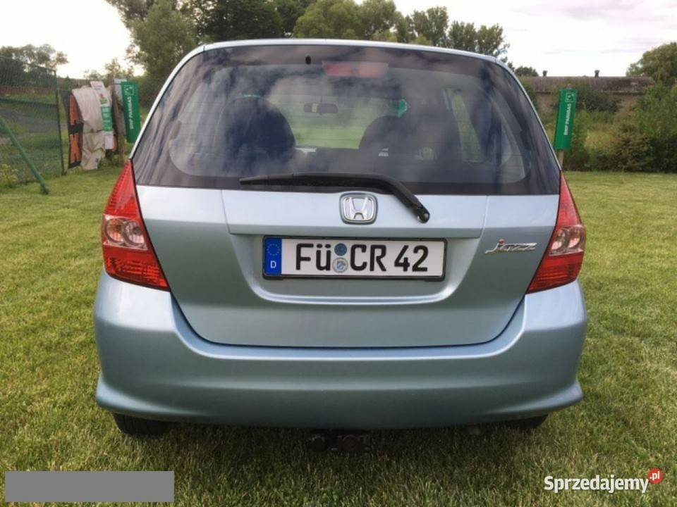 Honda Jazz 14 VTECLiftKLIMATRONIKAlu91opłacona Głubczyce