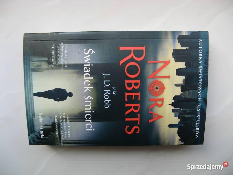5 x Nora Roberts Dotyk śmierci Świadek śmierci Poznań