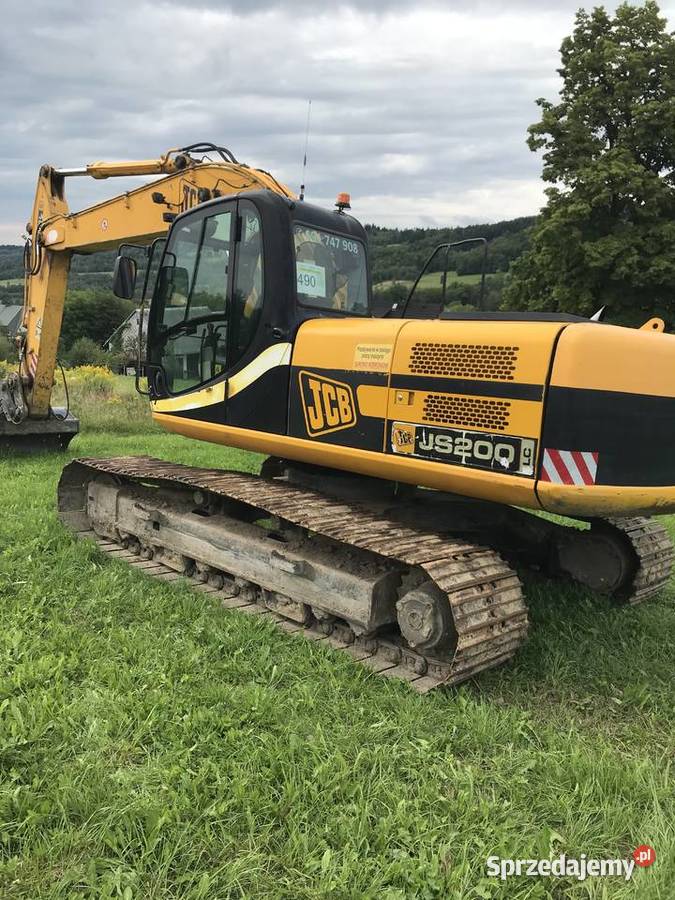 Sprzedam Koparka JCB JS 200 Super stan Budzów sprzedam