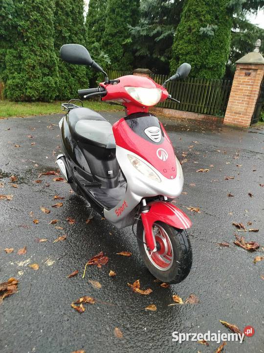 Skuter 4t 50cc niski przebieg Plecka Dąbrowa