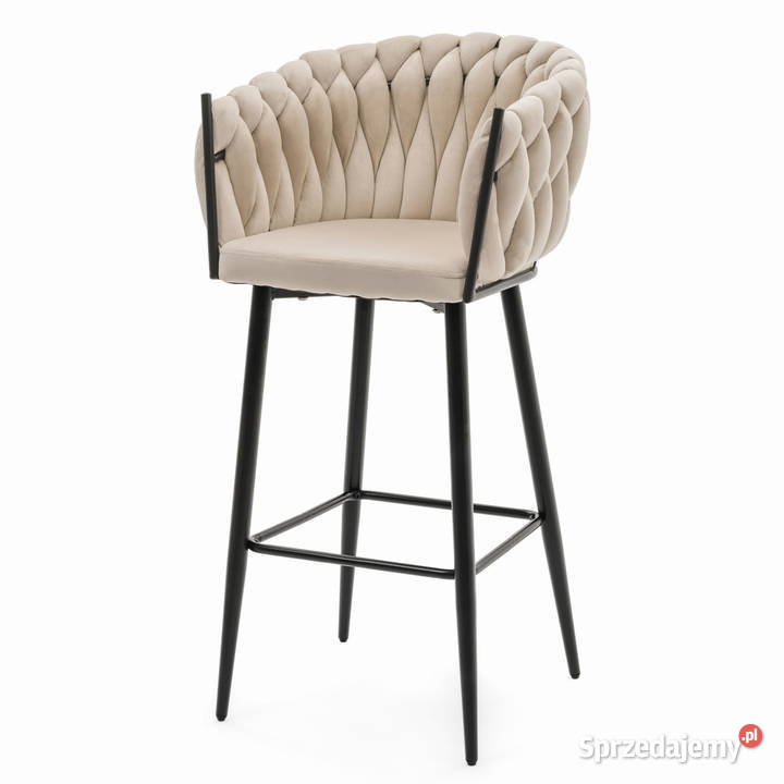 Beżowy Hoker Tapicerowany Latina Wysyłka 24H Tarchały Małe sprzedam