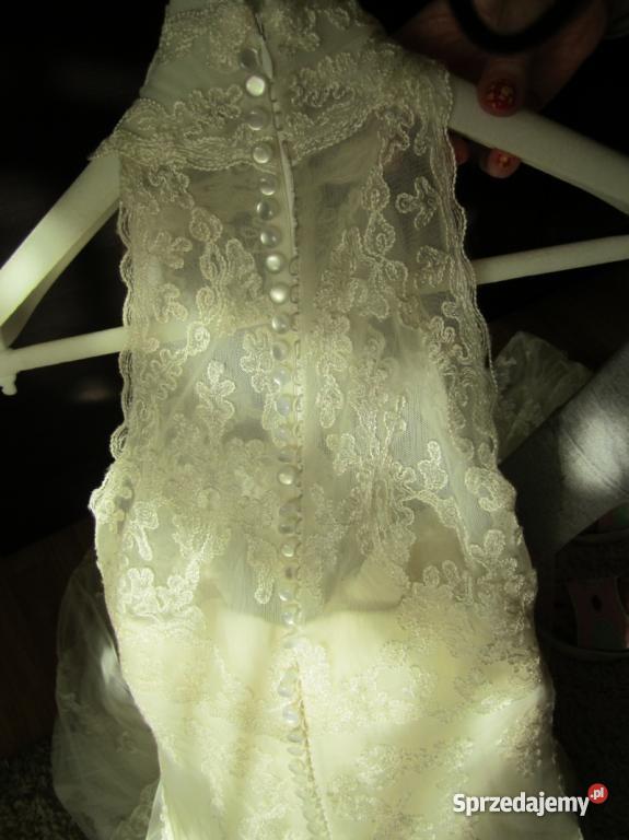 z salonu madonna koronka Pronovias Wolsztyn