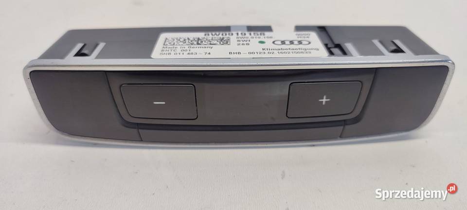 AUDI A4 B9 PANEL KLIMATYZACJI TYŁ 8W0919158 osobowe sprzedam