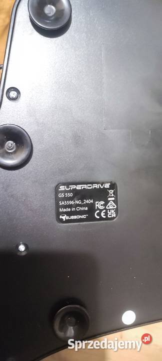 Kierownica Subsonic Superdrive GS550 do 4 3 i łódzkie Krośniewice