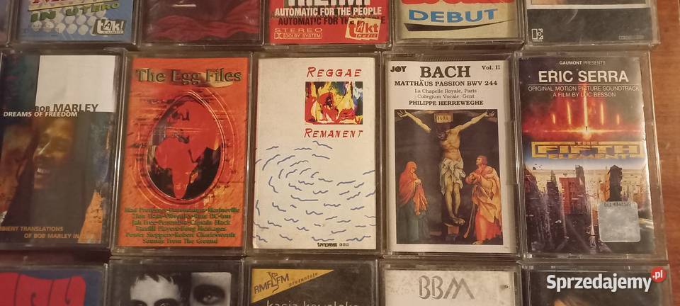 Kasety magnetofonowe 36 zestaw grunge rock pop Elbląg