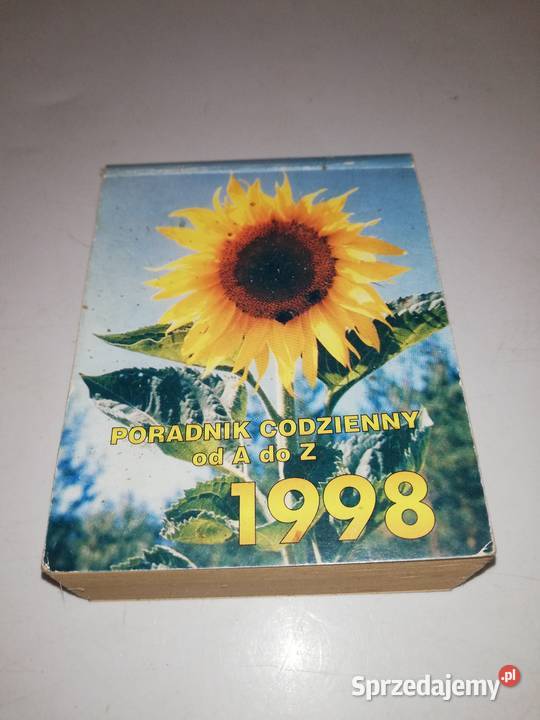 Kalendarz wydzierany 1997 i 1998 roku Warszawa