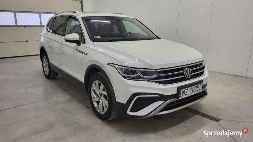 Volkswagen Tiguan Allspace 20 TSI 4Mot Elegance biały mazowieckie Grójec