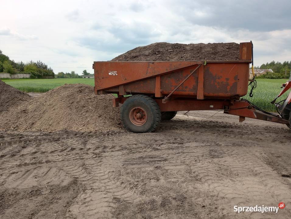 Przyczepa skorupowa jednoosiowa 85t wywrotka lubelskie