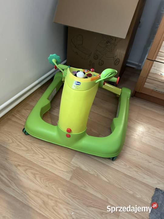 Chodzik Pchacz Jeździk 3w1 Chicco 123 zielony Rzeszów