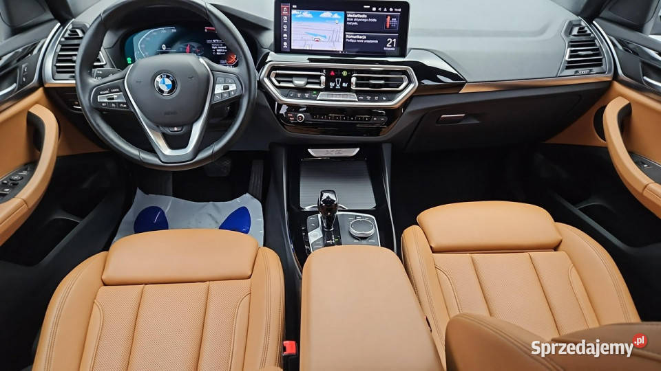 BMW X3 20 sDrive18d mHEV Z Polskiego Salonu komputer pokładowy Motoryzacja