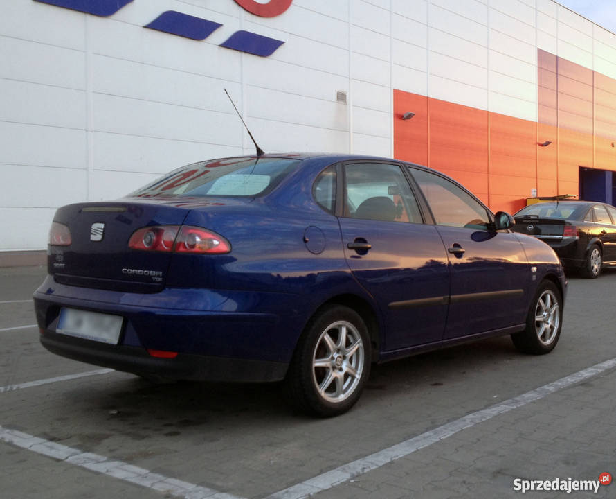 Seat Cordoba 14 TDI 2005r NAVI Zadbany OKAZJA Cordoba Seat lubelskie Chełm