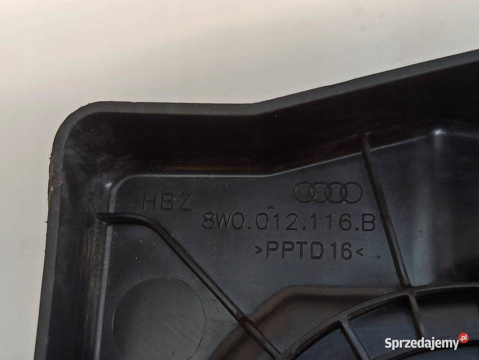AUDI A4 OSŁONA KOŁA ZAPASOWEGO 8W0012116B Części samochodowe