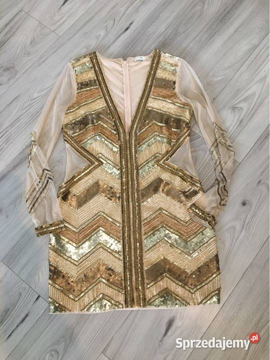 Sukienka cekinowa Missguided Premium XL Skawina