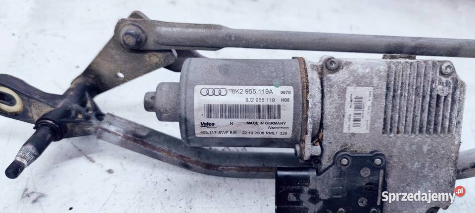 SILNICZEK WYCIERACZEK AUDI A4 B8 A5 8K2955119A osobowe Przystajń