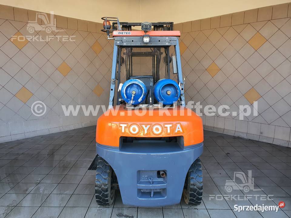 Wózek Widłowy TOYOTA 6FG40 Przesuw Pozycjoner Lędziny