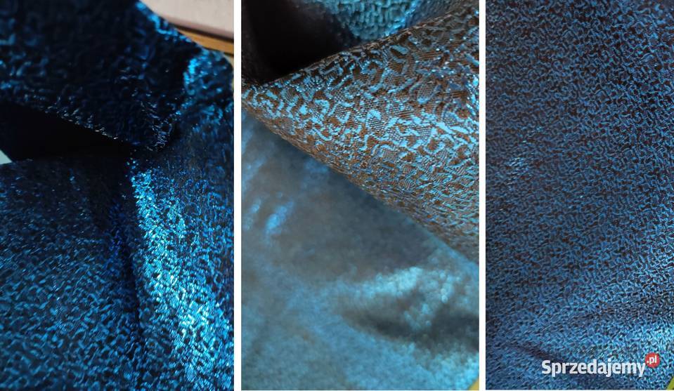 metaliczna rozszerzana karnawałowa sukienka