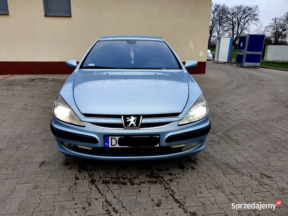 Fajna limuzyna peugeot 607 automat hdi