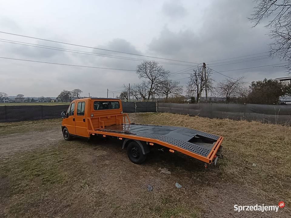 Fiat Ducato auto laweta dubel kabina możliwa Mysłowice