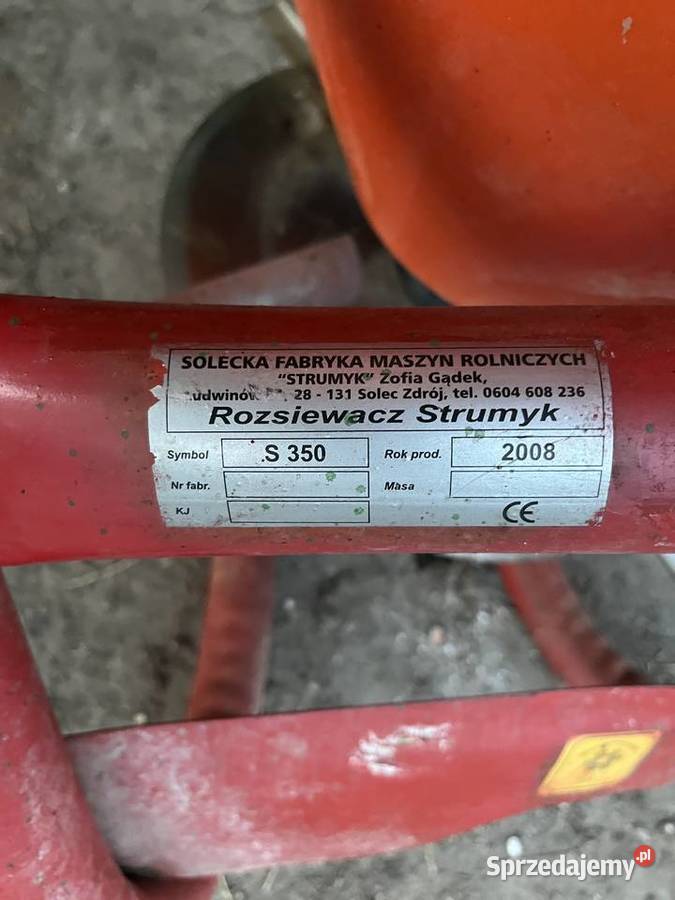 Sprzedam opryskiwacz i rozsiewacz nieuszkodzony sprzedam