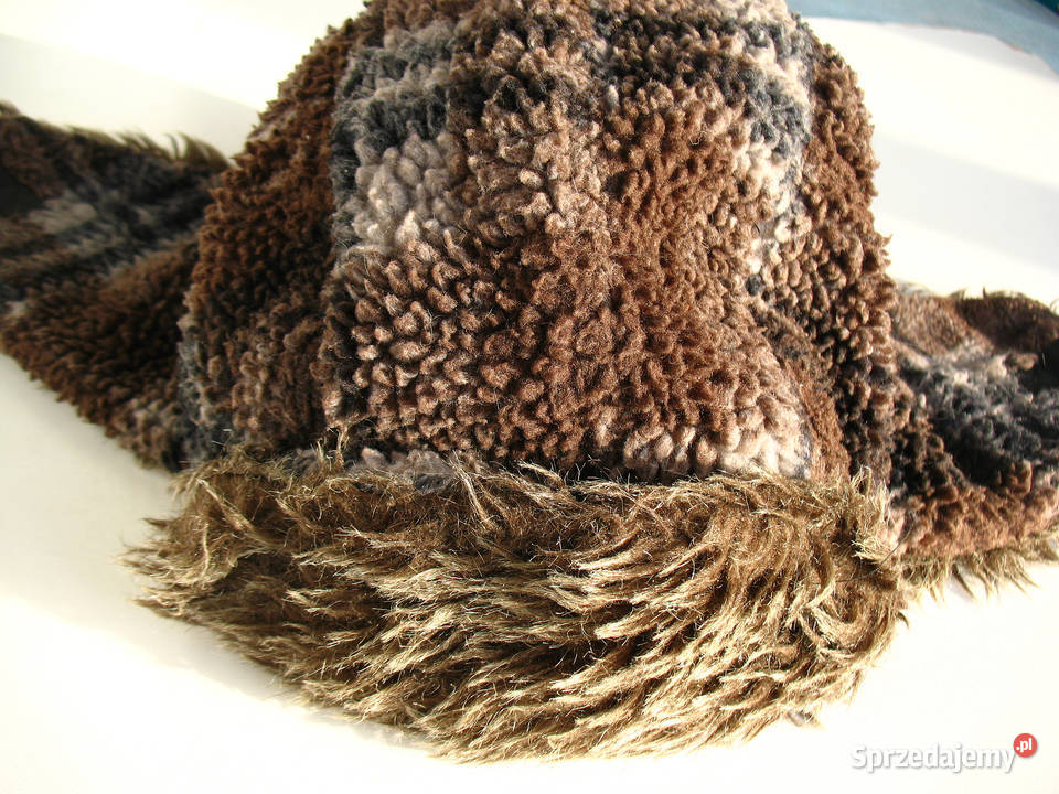 Zimowa na mrozy lekka i ciepła męska czapka Olsztyn