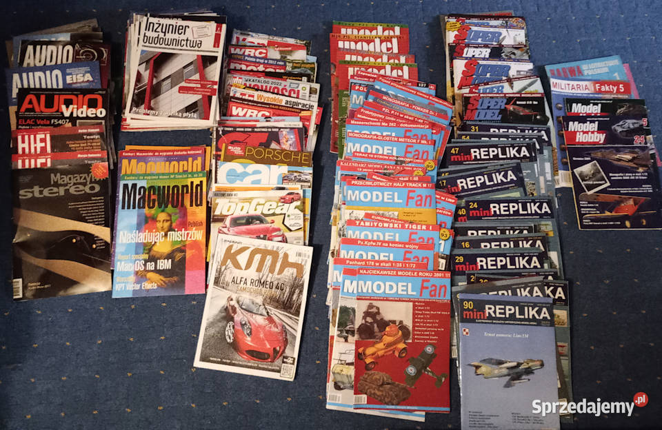 OKAZJA! Bardzo duża kolekcja czasopism za 100 zł
