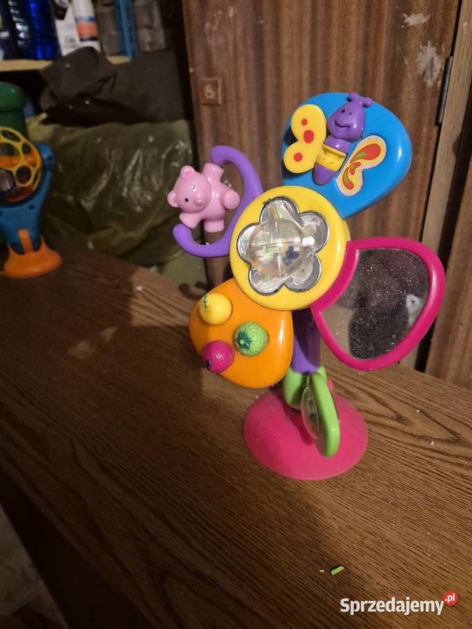 Ineraktywna zabawka kwiatek