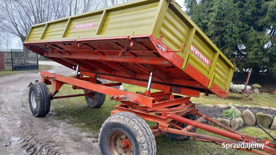 Przyczepa Bergmann D130 nieuszkodzony Zadąbrowie-Rudunek