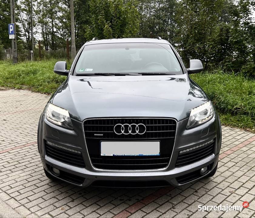 Audi Q7 2009r Lift 42 V8 TDi S line Indywidual Rok produkcji 2009 Olsztyn sprzedam