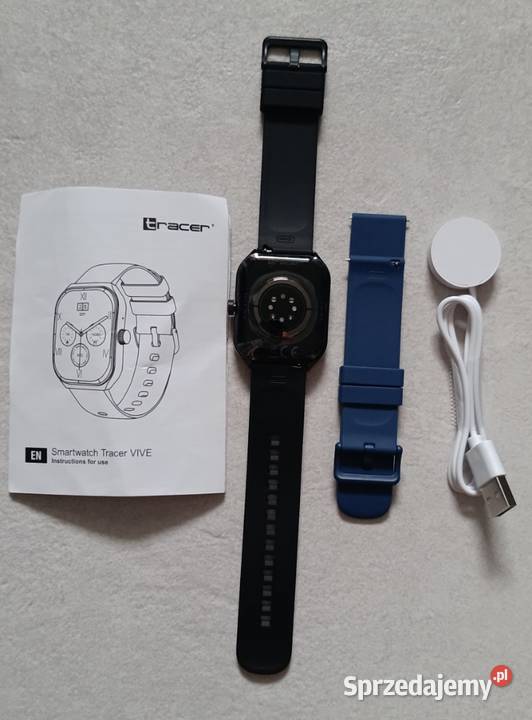 Smartwatch TRACER Amoled VIVE nieużywany NOWY warmińsko-mazurskie Ełk sprzedam