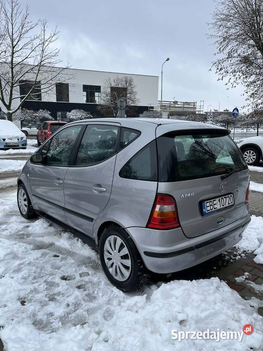 Mercedes Aklasa W168 A140 2001 14 benzyna 4/5 łódzkie Zgierz