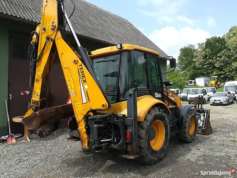 Terex 860sx Koparko Ładowarka 4x4 Stan jcb cat Chełmiec