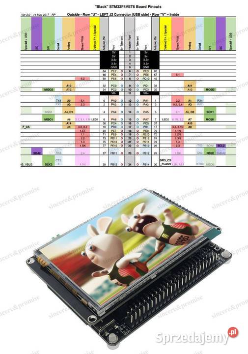STM32F407VET6 Development Board CortexM4 STM32 Pozostałe sprzedam