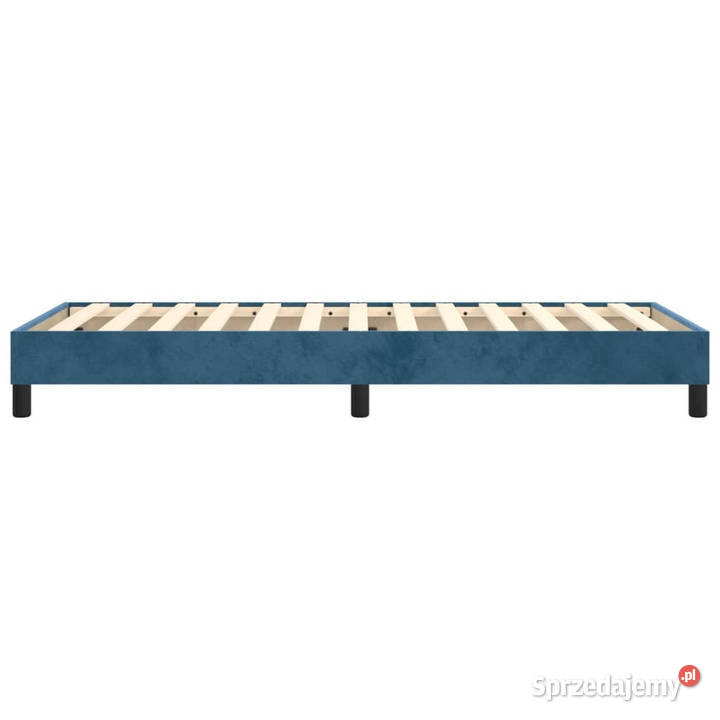 Rama łóżka bez materaca ciemnoniebieska 80cm Meble mazowieckie