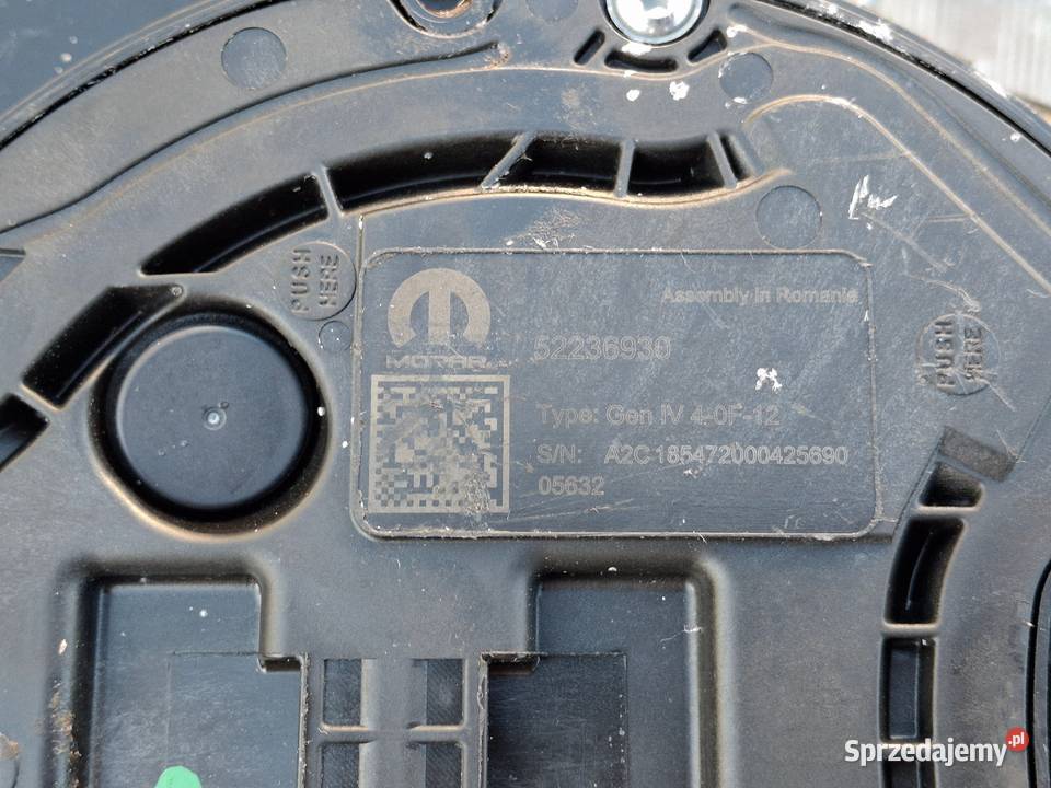 FIAT DOBLO II LIFT ZBIORNIK ADBLUE AD BLUE POMPA Bieleń