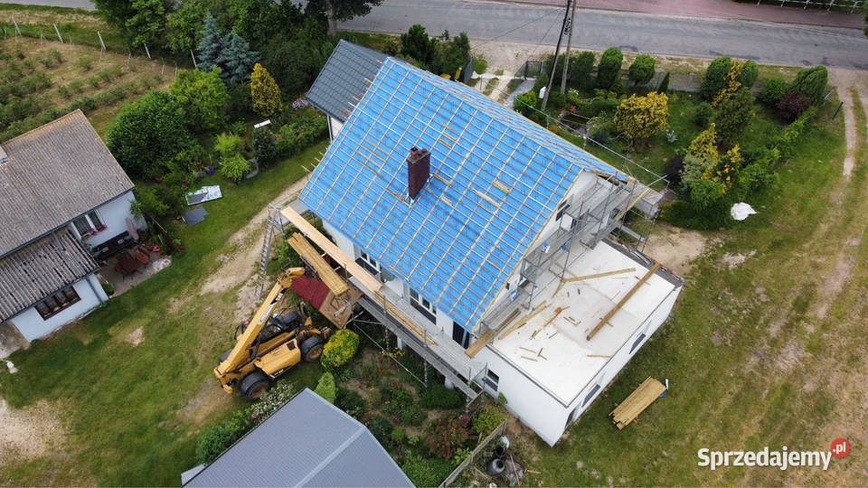 USŁUGI zwyżką i dźwigiem dekarskim